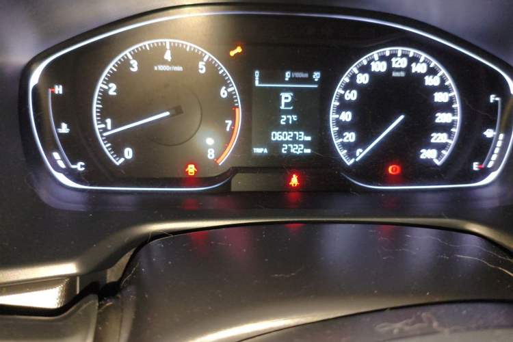 Used Honda Accord 2018 260TURBO Elite Edition China VI Odometer Close Up
