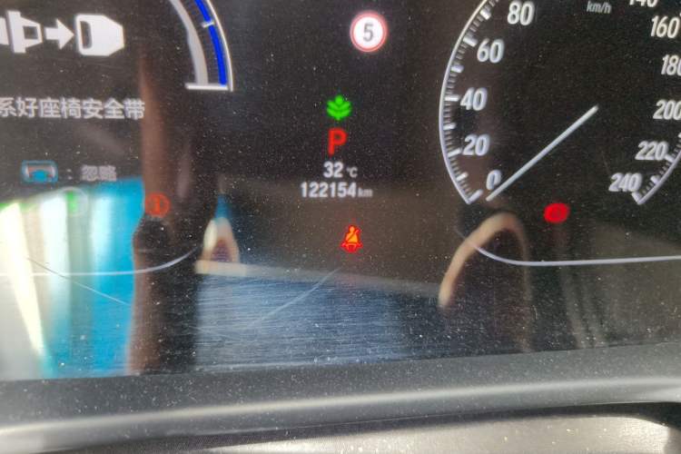 Used Honda Accord 2018 Rui·Hybrid 2.0L Rui Zhi Edition China VI Odometer Close Up
