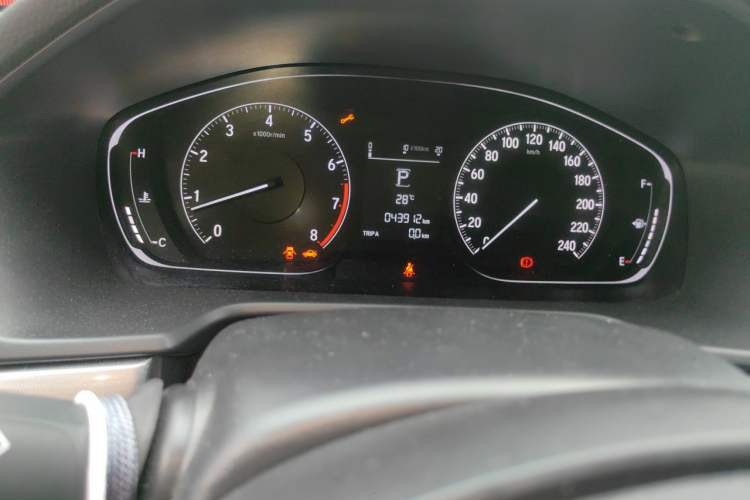 Used Honda Accord 2018 260TURBO Elite Edition China VI Odometer Close Up