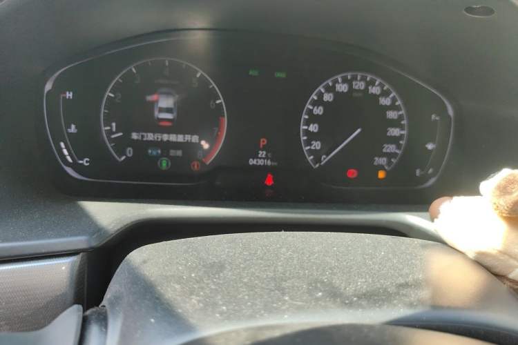 Used Honda Accord 2018 260TURBO Luxury Edition China VI Odometer Close Up