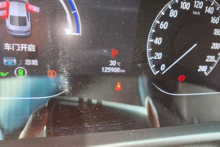 Used Honda Accord 2018 Rui·Hybrid 2.0L Rui Zhi Edition China VI Odometer Close Up