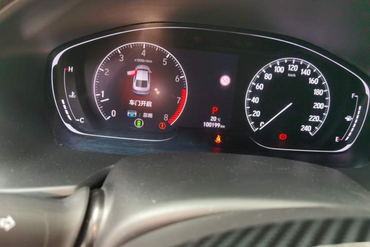 Used Honda Accord 2018 260TURBO Flagship Edition National V Odometer Close Up