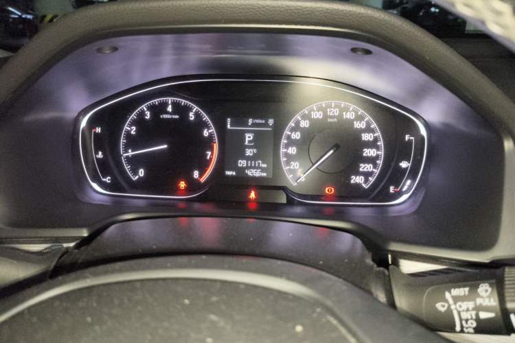 Used Honda Accord 2018 260TURBO Elite Edition China VI Odometer Close Up