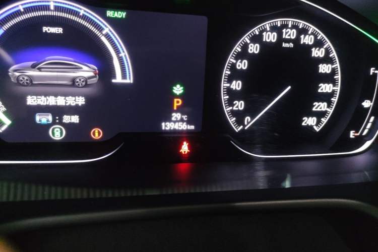 Used Honda Accord 2018 Rui Hybrid 2.0L Rui Ling Edition China VI Odometer Close Up