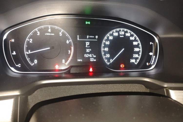Used Honda Accord 2018 260TURBO Elite Edition China VI Odometer Close Up