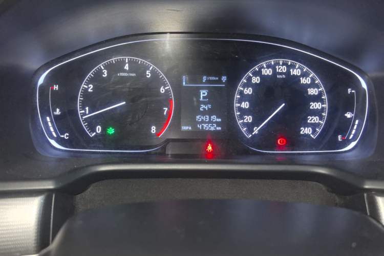 Used Honda Accord 2018 260TURBO Elite Edition China VI Odometer Close Up