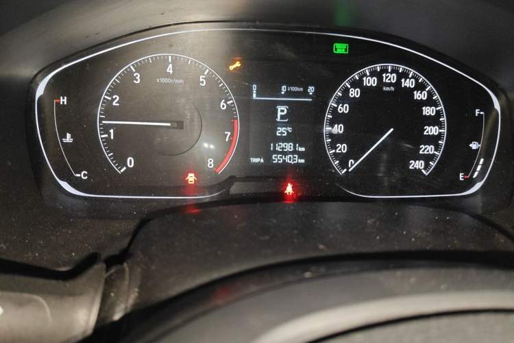 Used Honda Accord 2018 260TURBO Elite Edition China V Odometer Close Up