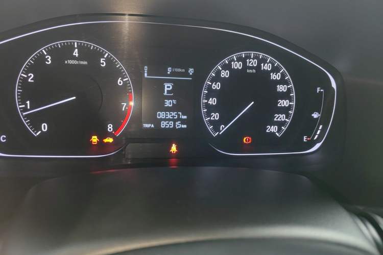 Used Honda Accord 2018 260TURBO Elite Edition China V Odometer Close Up