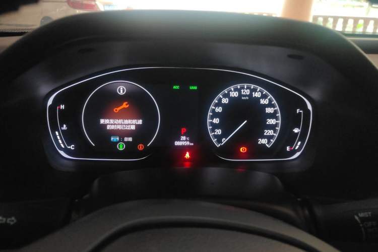 Used Honda Accord 2018 260TURBO Luxury Edition China V Emission Standard Instrument Cluster
