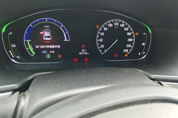 Used Honda Accord 2018 Rui Hybrid 2.0L Rui Ling Edition China VI Odometer Close Up