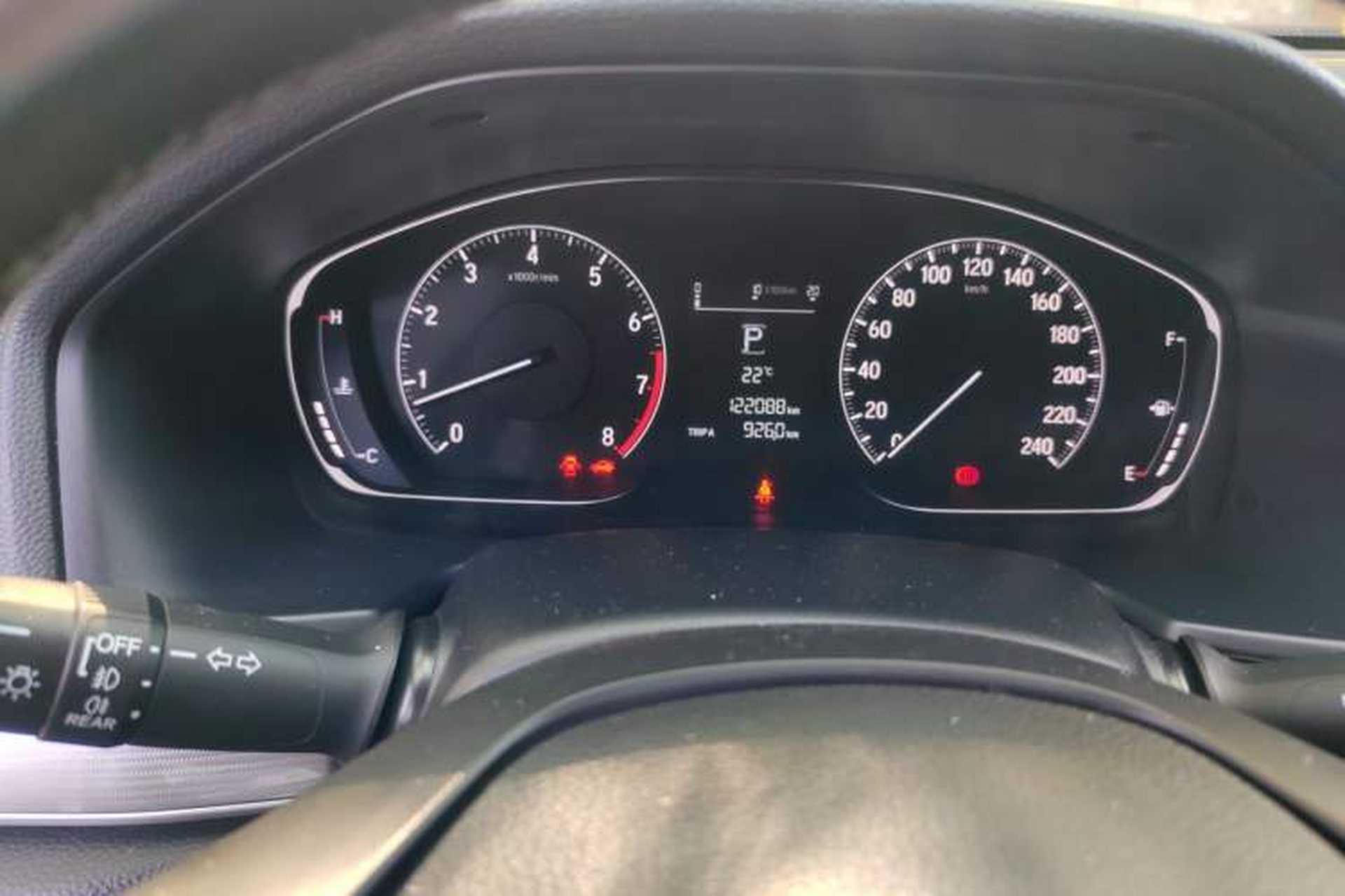 Used Honda Accord 2018 260TURBO Elite Edition China V Odometer Close Up