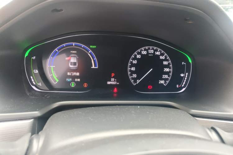 Used Honda Accord 2018 Rui·Hybrid 2.0L Rui Ku Edition China VI Odometer Close Up