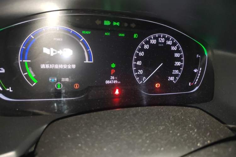 Used Honda Accord 2018 Rui Hybrid 2.0L Rui Ling Edition China VI Odometer Close Up