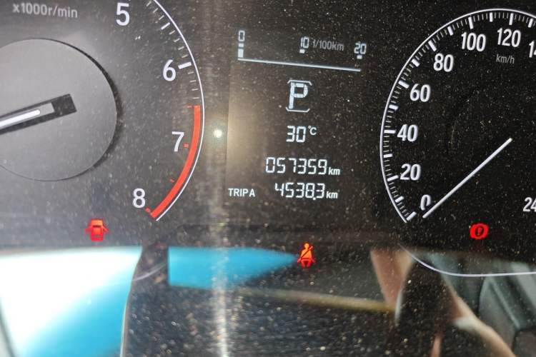Used Honda Accord 2018 260TURBO Elite Edition China VI Odometer Close Up