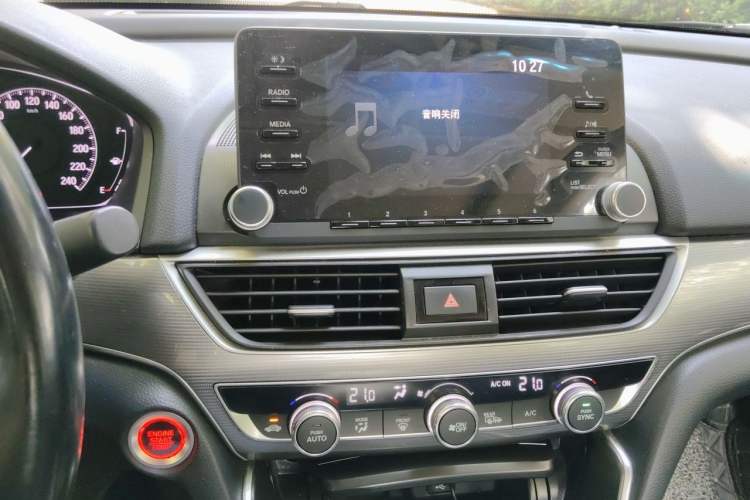 Used Honda Accord 2018 260TURBO Elite Edition China V Audio And AC Panel