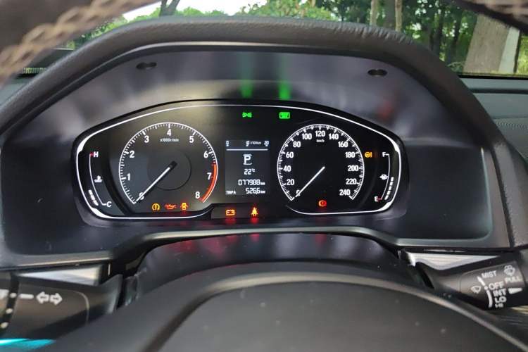 Used Honda Accord 2018 260TURBO Elite Edition China VI Instrument Cluster