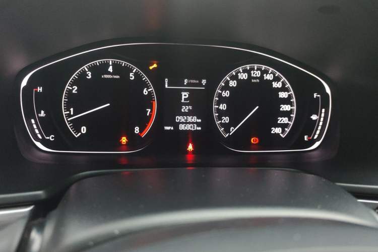 Used Honda Accord 2018 260TURBO Elite Edition China VI Instrument Cluster
