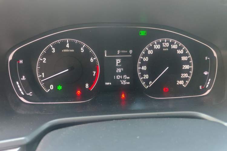 Used Honda Accord 2018 260TURBO Elite Edition China VI Instrument Cluster