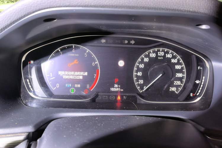 Used Honda Accord 2018 260TURBO Luxury Edition China VI Instrument Cluster