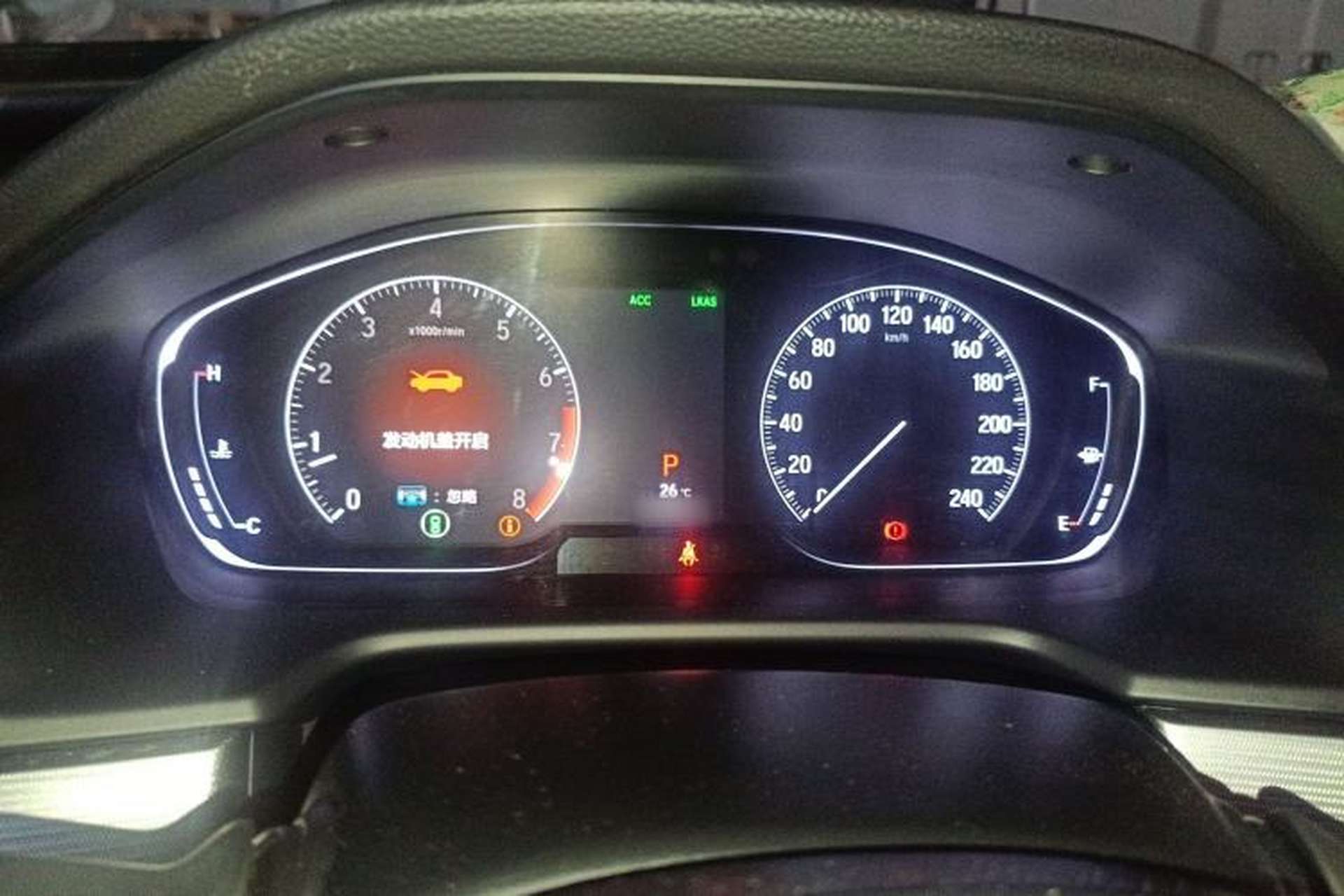 Used Honda Accord 2018 260TURBO Luxury Edition China V Emission Standard Instrument Cluster