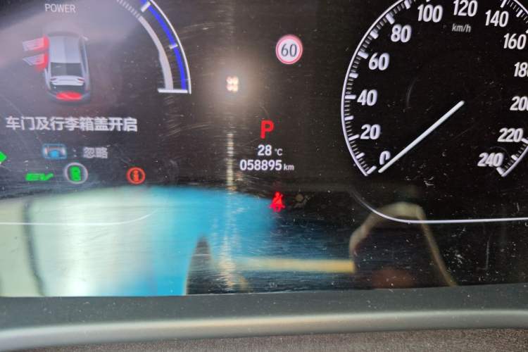 Used Honda Accord 2018 Rui·Hybrid 2.0L Rui Zhi Edition China VI Odometer Close Up