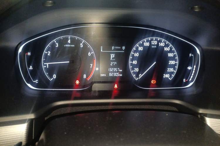 Used Honda Accord 2018 260TURBO Elite Edition China V Odometer Close Up