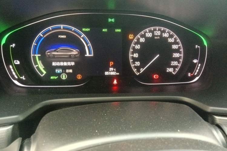 Used Honda Accord 2018 Rui Hybrid 2.0L Rui Ling Edition China VI Odometer Close Up