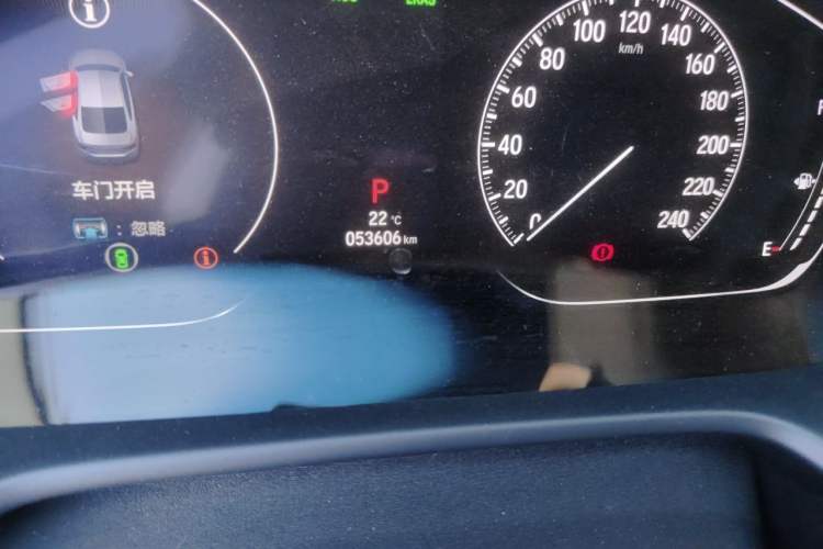 Used Honda Accord 2018 260TURBO Luxury Edition China VI Odometer Close Up