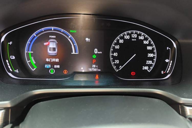 Used Honda Accord 2018 Rui·Hybrid 2.0L Rui Ku Edition China VI Odometer Close Up