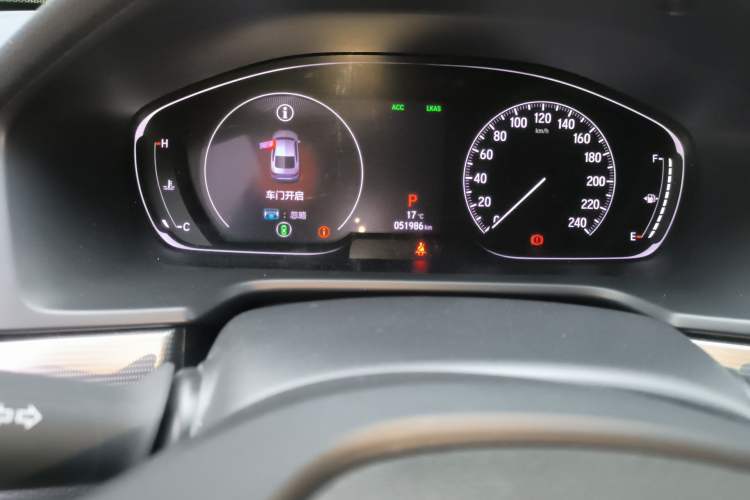 Used Honda Accord 2018 260TURBO Luxury Edition China VI Odometer Close Up
