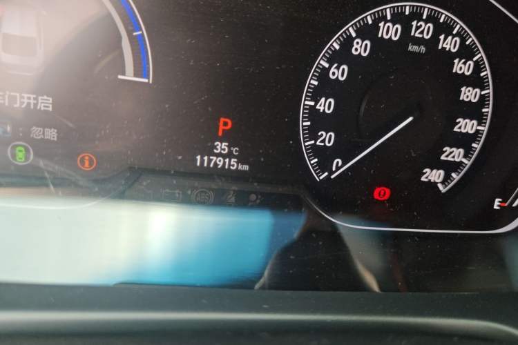 Used Honda Accord 2018 Rui·Hybrid 2.0L Rui Ku Edition China VI Odometer Close Up