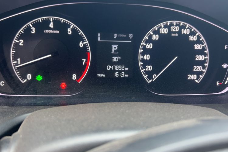 Used Honda Accord 2018 260TURBO Elite Edition China V Odometer Close Up
