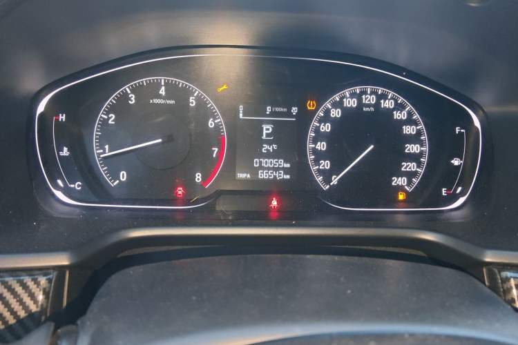 Used Honda Accord 2018 260TURBO Elite Edition China VI Odometer Close Up