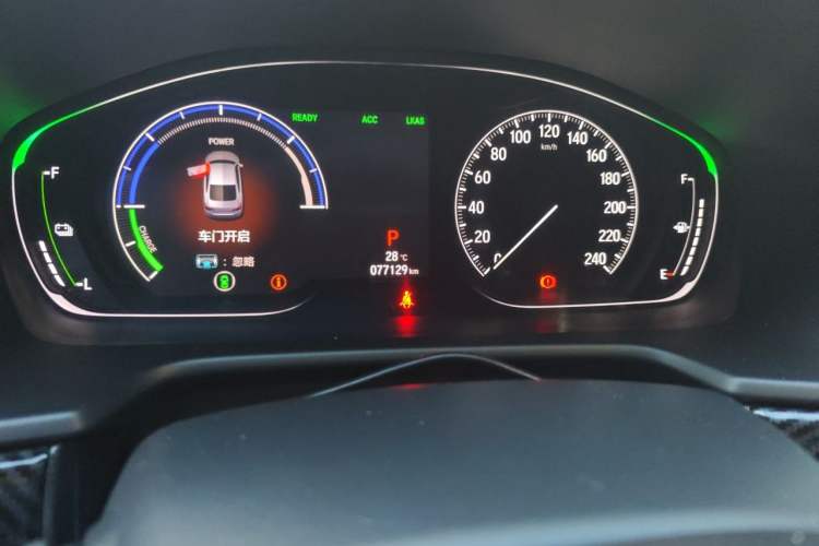 Used Honda Accord 2018 Rui·Hybrid 2.0L Rui Zhi Edition China VI Odometer Close Up