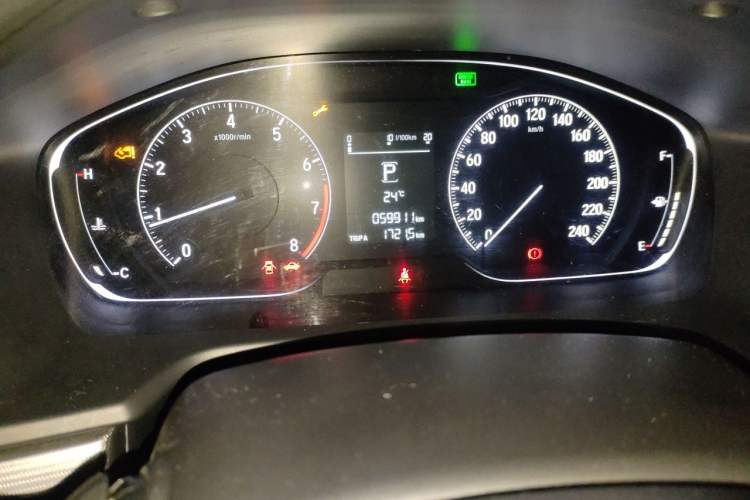 Used Honda Accord 2018 260TURBO Elite Edition China V Odometer Close Up
