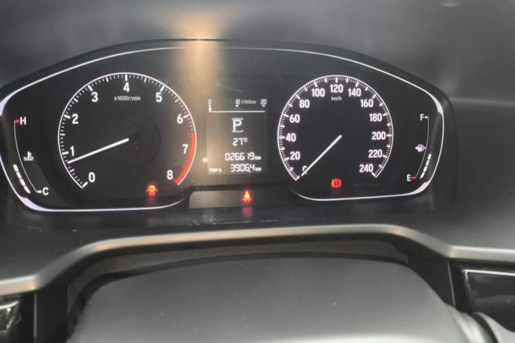 Used Honda Accord 2018 260TURBO Elite Edition China V Odometer Close Up