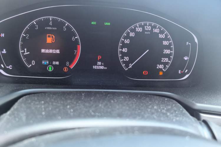 Used Honda Accord 2018 260TURBO Luxury Edition China VI Odometer Close Up