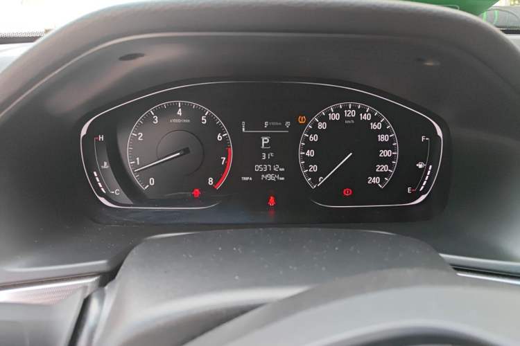 Used Honda Accord 2018 260TURBO Elite Edition China V Odometer Close Up