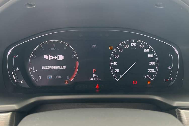 Used Honda Accord 2018 260TURBO Prestige Edition China V Odometer Close Up