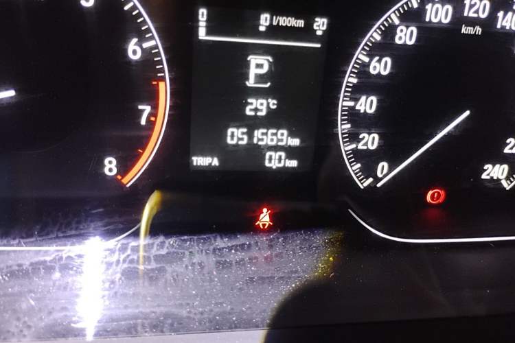 Used Honda Accord 2018 260TURBO Elite Edition China VI Odometer Close Up