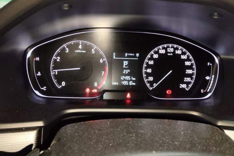 Used Honda Accord 2018 260TURBO Elite Edition China V Odometer Close Up