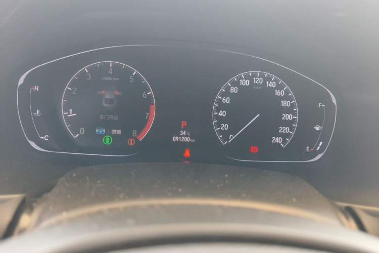 Used Honda Accord 2018 260TURBO Luxury Edition China VI Odometer Close Up