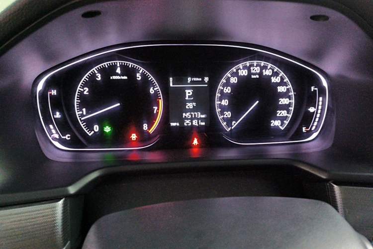 Used Honda Accord 2018 260TURBO Elite Edition China V Odometer Close Up