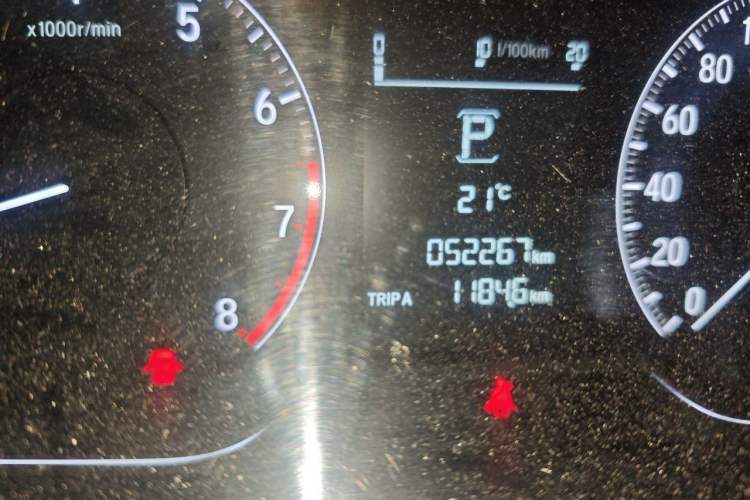 Used Honda Accord 2018 260TURBO Luxury Edition China VI Odometer Close Up