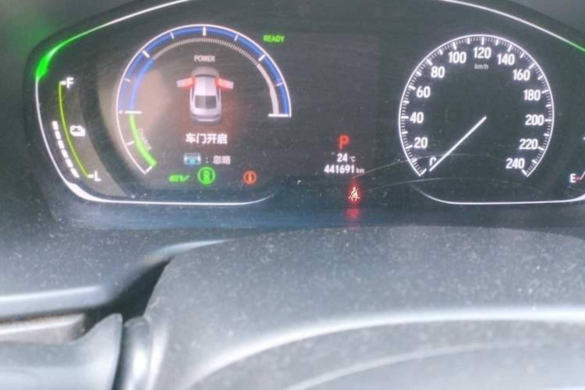 Used Honda Accord 2018 Rui Hybrid 2.0L Rui Zun Edition China V Odometer Close Up