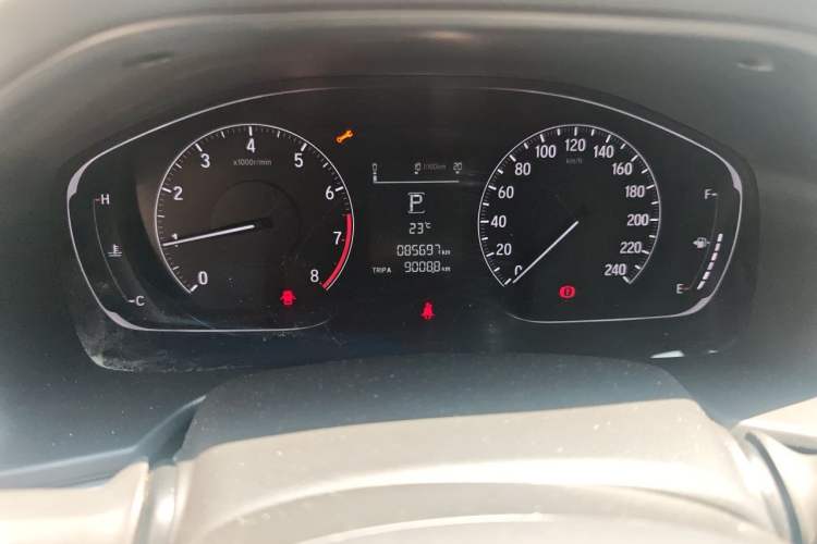 Used Honda Accord 2018 260TURBO Elite Edition China V Odometer Close Up