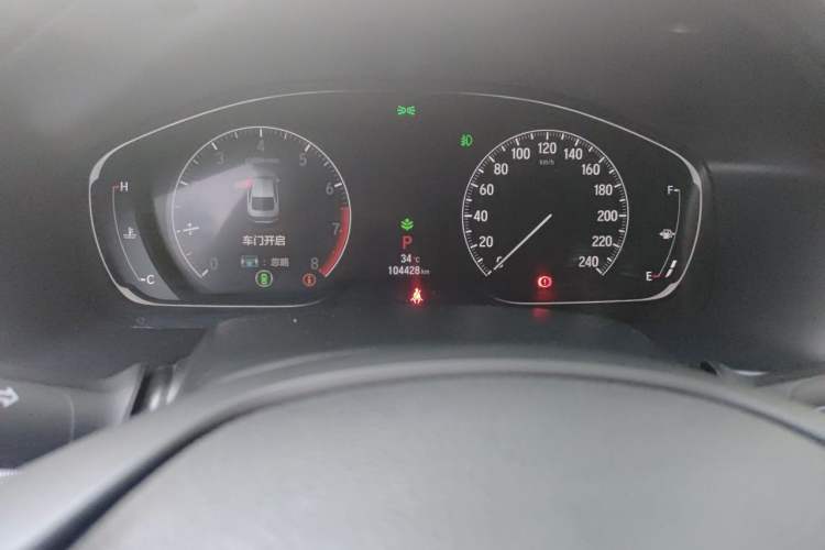 Used Honda Accord 2018 260TURBO Luxury Edition China VI Odometer Close Up
