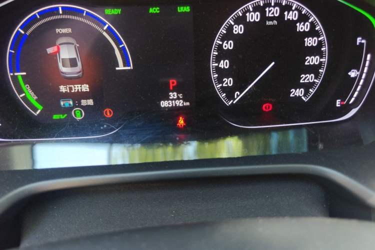 Used Honda Accord 2018 Rui Hybrid 2.0L Rui Ling Version China V Odometer Close Up