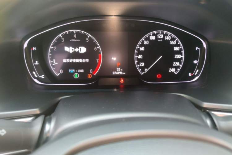 Used Honda Accord 2018 260TURBO Luxury Edition China VI Odometer Close Up