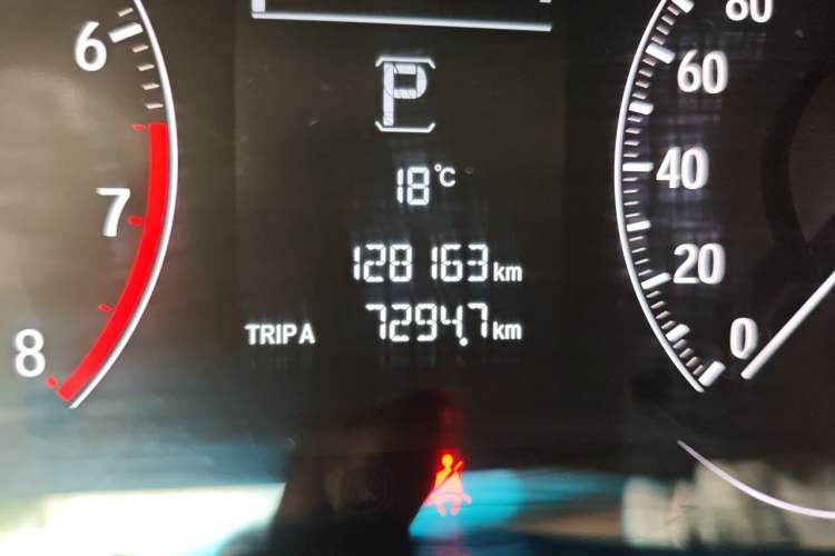 Used Honda Accord 2018 260TURBO Elite Edition China V Odometer Close Up